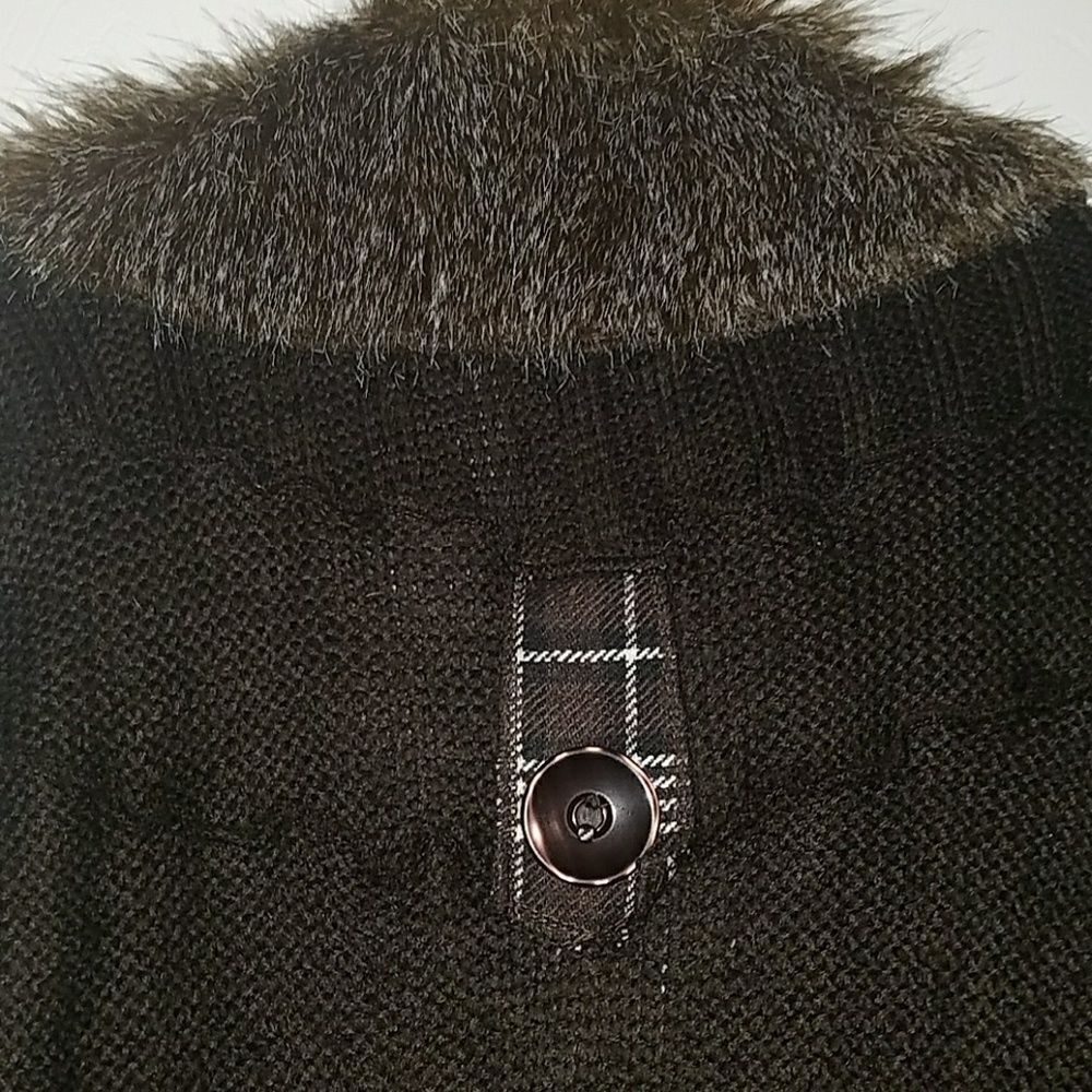 Grifflin Paris Mohair sweater coat jacket Sz M - Picture 8 of 9